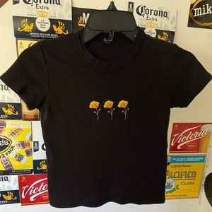 brandy melville poppy tee